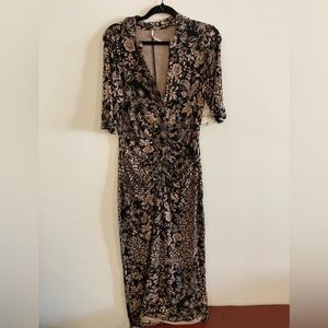 Free People Gathered Jersey Dress